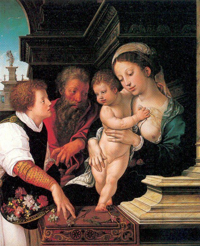 Orlandi, Deodato The Holy Family oil painting image
